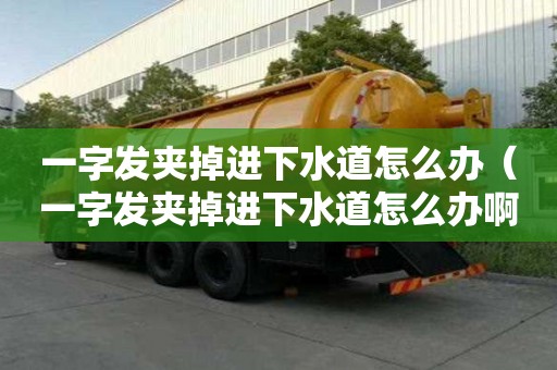 一字發夾掉進下水道怎么辦（一字發夾掉進下水道怎么辦啊）