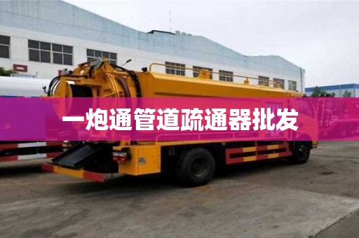一炮通管道疏通器批發