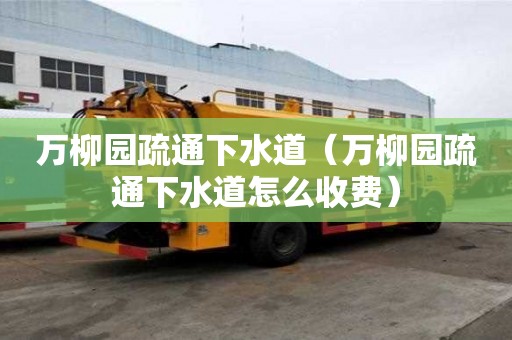 萬柳園疏通下水道（萬柳園疏通下水道怎么收費）