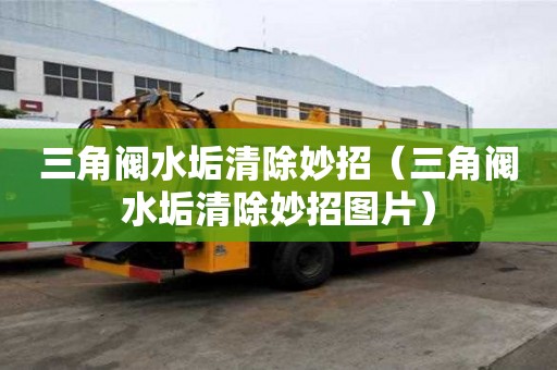 三角閥水垢清除妙招（三角閥水垢清除妙招圖片）