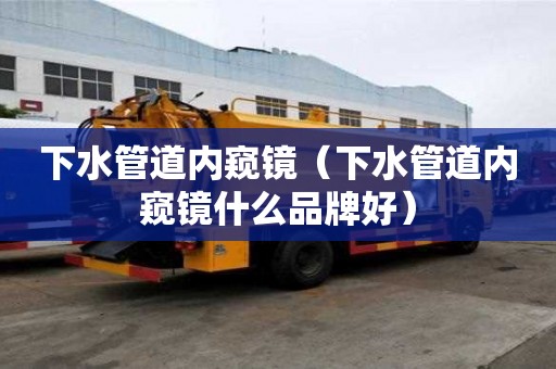 下水管道內(nèi)窺鏡（下水管道內(nèi)窺鏡什么品牌好）