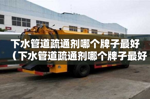 下水管道疏通劑哪個牌子最好（下水管道疏通劑哪個牌子最好 小紅書）