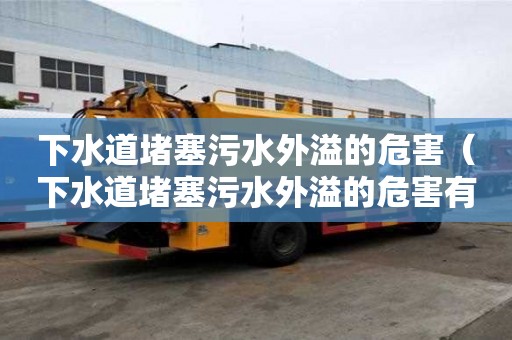 下水道堵塞污水外溢的危害（下水道堵塞污水外溢的危害有哪些）