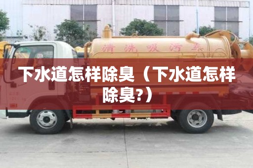 下水道怎樣除臭（下水道怎樣除臭?）