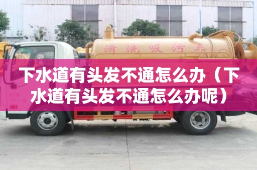 下水道有頭發不通怎么辦（下水道有頭發不通怎么辦呢）