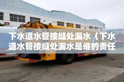 下水道水管接縫處漏水（下水道水管接縫處漏水是誰的責任）
