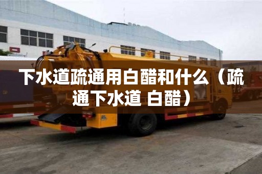 下水道疏通用白醋和什么（疏通下水道 白醋）
