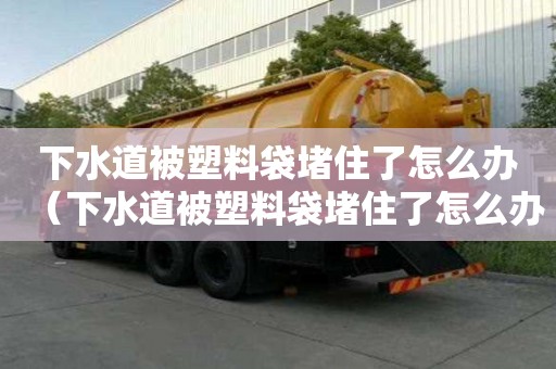 下水道被塑料袋堵住了怎么辦（下水道被塑料袋堵住了怎么辦視頻）