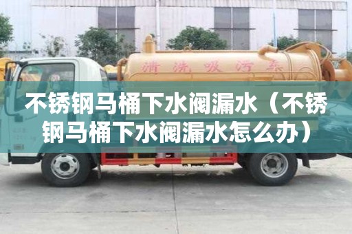 不銹鋼馬桶下水閥漏水（不銹鋼馬桶下水閥漏水怎么辦）