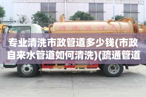 專業清洗市政管道多少錢(市政自來水管道如何清洗)(疏通管道多少錢一次) 專業清洗市政管道多少錢(市政自來水管道如何清洗)(疏通管道多少錢一次)