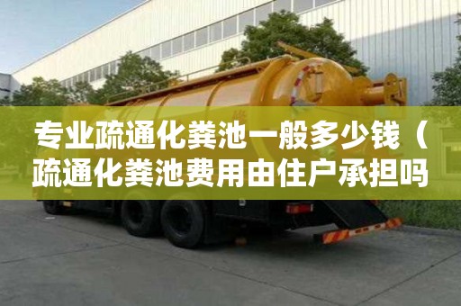 專業疏通化糞池一般多少錢（疏通化糞池費用由住戶承擔嗎）