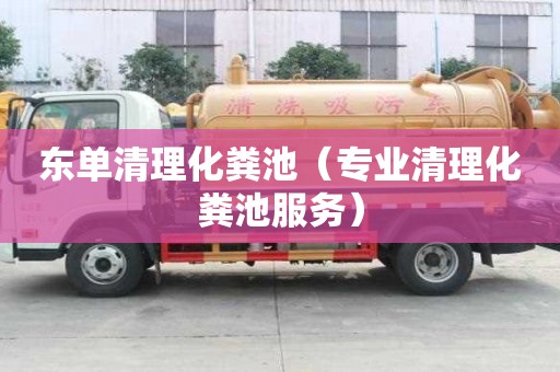 東單清理化糞池（專業(yè)清理化糞池服務(wù)）