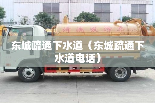 東城疏通下水道（東城疏通下水道電話）