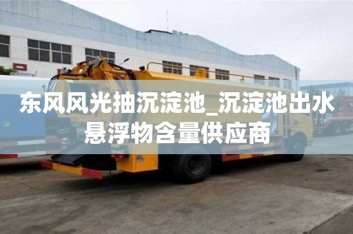 東風風光抽沉淀池_沉淀池出水懸浮物含量供應商