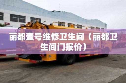 麗都壹號維修衛(wèi)生間（麗都衛(wèi)生間門報價）