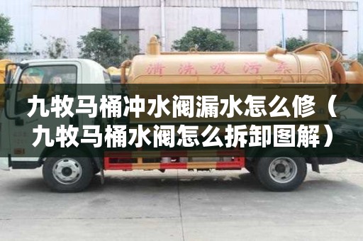 九牧馬桶沖水閥漏水怎么修（九牧馬桶水閥怎么拆卸圖解）