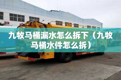 九牧馬桶漏水怎么拆下（九牧馬桶水件怎么拆）