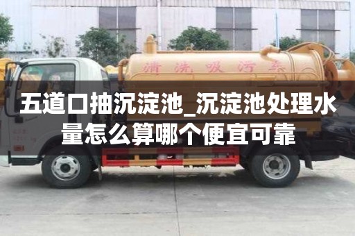 五道口抽沉淀池_沉淀池處理水量怎么算哪個便宜可靠