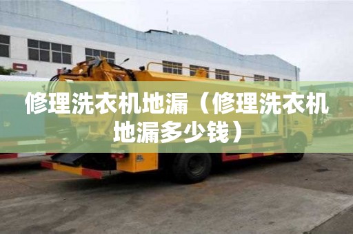 修理洗衣機(jī)地漏（修理洗衣機(jī)地漏多少錢）