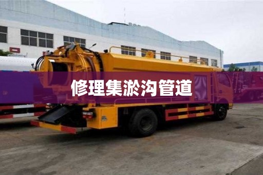 修理集淤溝管道 修理集淤溝管道