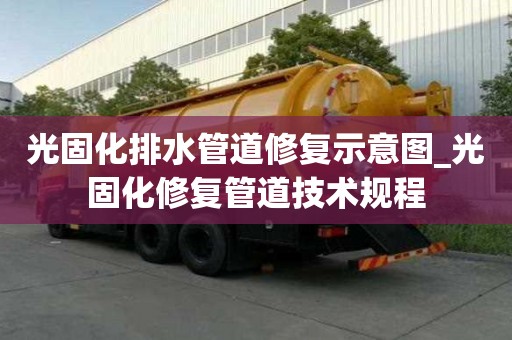 光固化排水管道修復示意圖_光固化修復管道技術規程