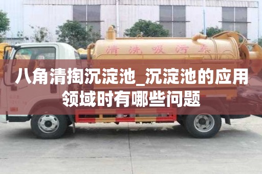 八角清掏沉淀池_沉淀池的應用領域時有哪些問題