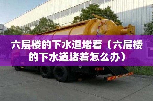 六層樓的下水道堵著（六層樓的下水道堵著怎么辦）