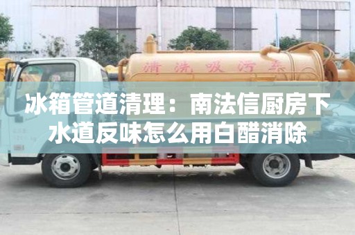 冰箱管道清理：南法信廚房下水道反味怎么用白醋消除