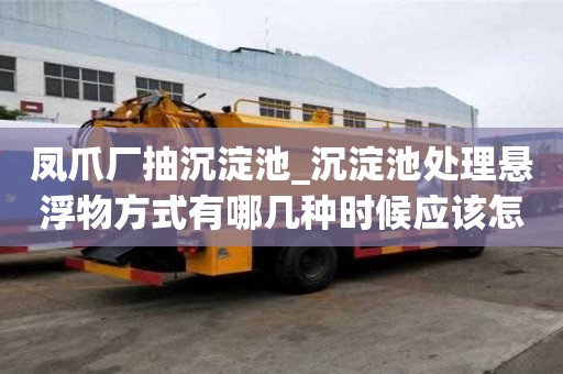 鳳爪廠抽沉淀池_沉淀池處理懸浮物方式有哪幾種時候應該怎么辦