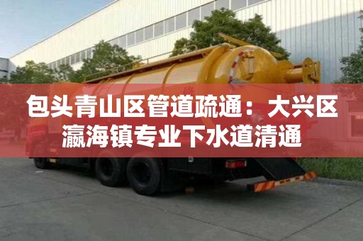包頭青山區(qū)管道疏通：大興區(qū)瀛海鎮(zhèn)專業(yè)下水道清通
