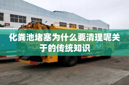 化糞池堵塞為什么要清理呢關于的傳統知識