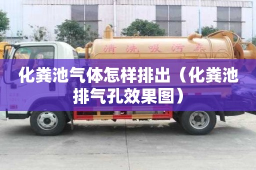 化糞池氣體怎樣排出（化糞池排氣孔效果圖）