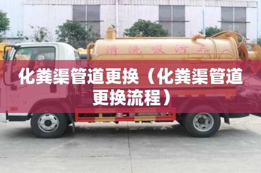 化糞渠管道更換（化糞渠管道更換流程）