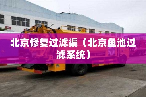 北京修復過濾渠（北京魚池過濾系統）