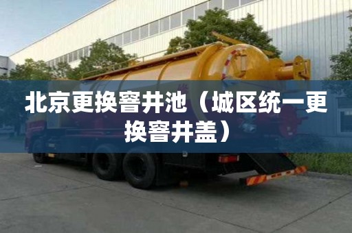 北京更換窨井池（城區統一更換窨井蓋）