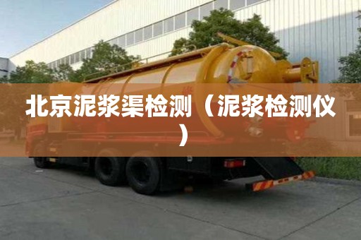 北京泥漿渠檢測（泥漿檢測儀）
