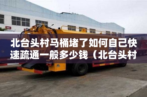 北臺頭村馬桶堵了如何自己快速疏通一般多少錢（北臺頭村村志）