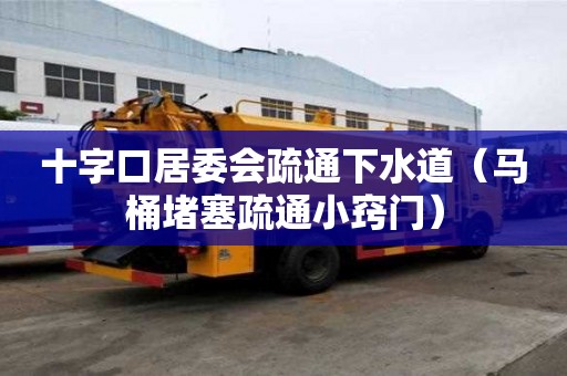 十字口居委會疏通下水道（馬桶堵塞疏通小竅門）