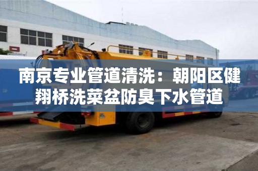 南京專業管道清洗：朝陽區健翔橋洗菜盆防臭下水管道
