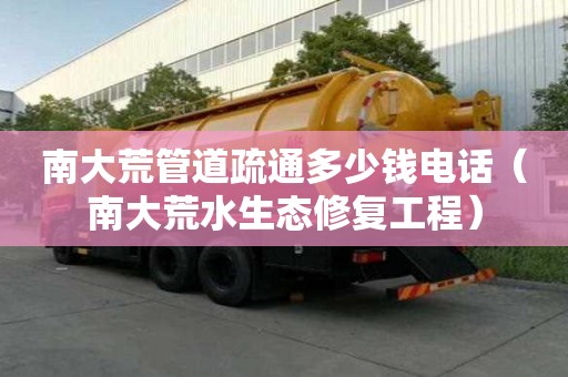南大荒管道疏通多少錢電話(南大荒水生態修復工程) 南大荒管道疏通多少錢電話(南大荒水生態修復工程)