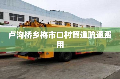 盧溝橋鄉梅市口村管道疏通費用 盧溝橋鄉梅市口村管道疏通費用