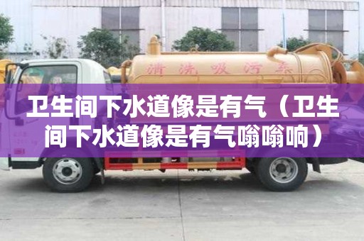 衛(wèi)生間下水道像是有氣（衛(wèi)生間下水道像是有氣嗡嗡響）