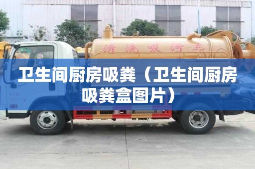 衛生間廚房吸糞（衛生間廚房吸糞盒圖片）