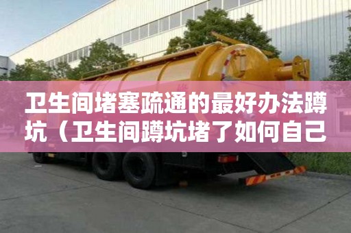 衛(wèi)生間堵塞疏通的最好辦法蹲坑（衛(wèi)生間蹲坑堵了如何自己快速疏通）