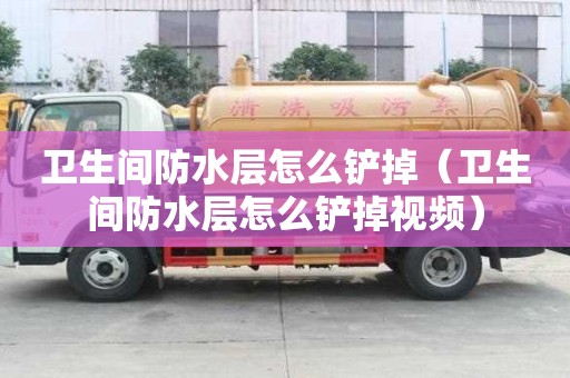 衛生間防水層怎么鏟掉（衛生間防水層怎么鏟掉視頻）