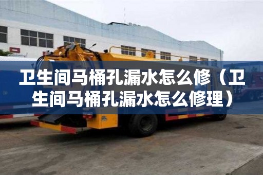 衛(wèi)生間馬桶孔漏水怎么修(衛(wèi)生間馬桶孔漏水怎么修理) 衛(wèi)生間馬桶孔漏水怎么修(衛(wèi)生間馬桶孔漏水怎么修理)
