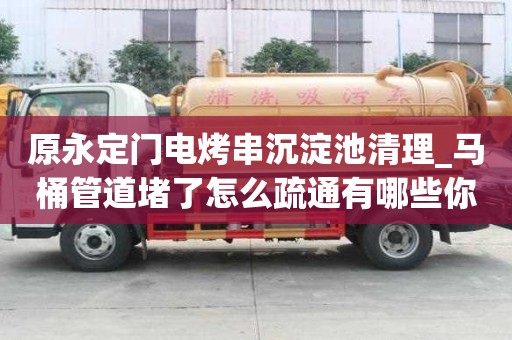 原永定門電烤串沉淀池清理_馬桶管道堵了怎么疏通有哪些你知道嗎