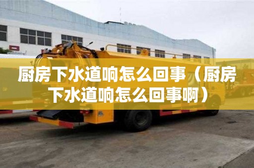 廚房下水道響怎么回事（廚房下水道響怎么回事啊）