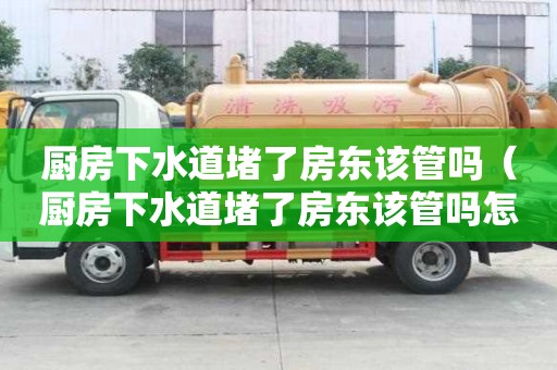 廚房下水道堵了房東該管嗎(廚房下水道堵了房東該管嗎怎么辦) 廚房下水道堵了房東該管嗎(廚房下水道堵了房東該管嗎怎么辦)