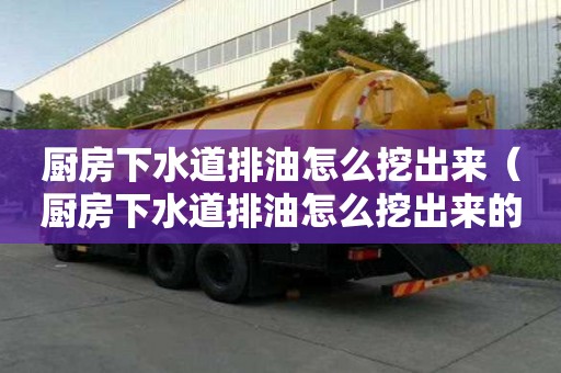 廚房下水道排油怎么挖出來(廚房下水道排油怎么挖出來的) 廚房下水道排油怎么挖出來(廚房下水道排油怎么挖出來的)